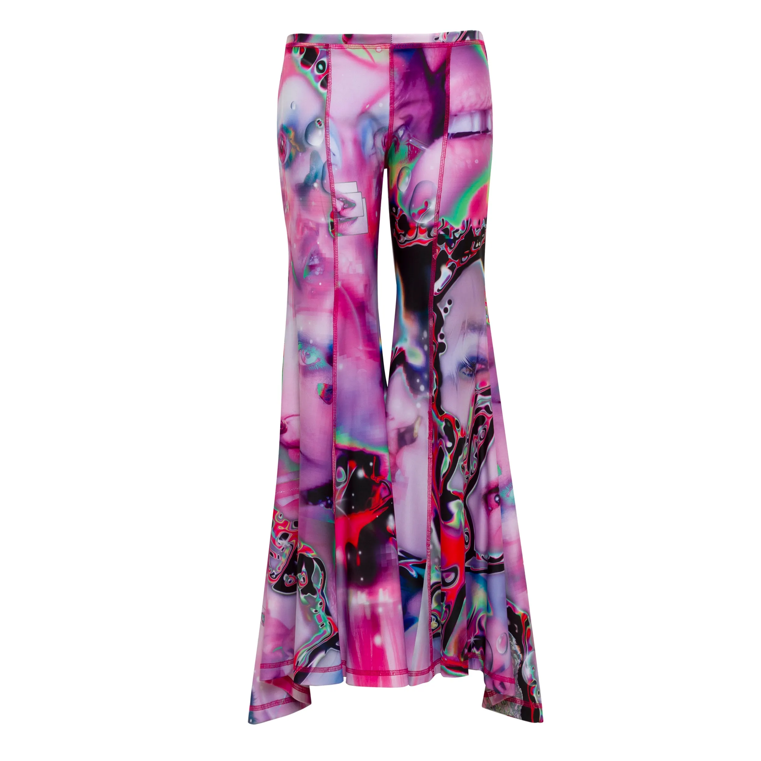 3 Way Punk Flared Pants