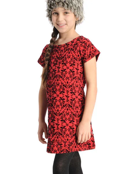 Appaman Shelly Red Tapestry Holiday Dress Sizes 4, 5, 6