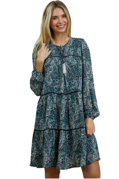 Bandana Shift Dress