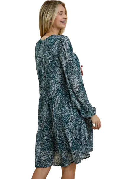Bandana Shift Dress