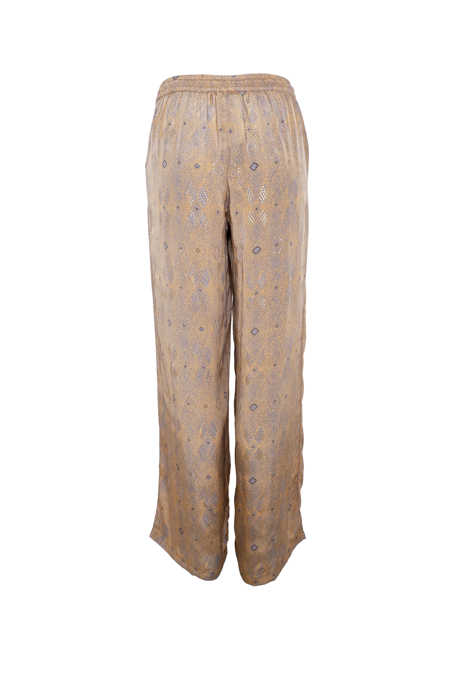 Black Colour BCLuna Straight Leg Trousers - Argyle Sand