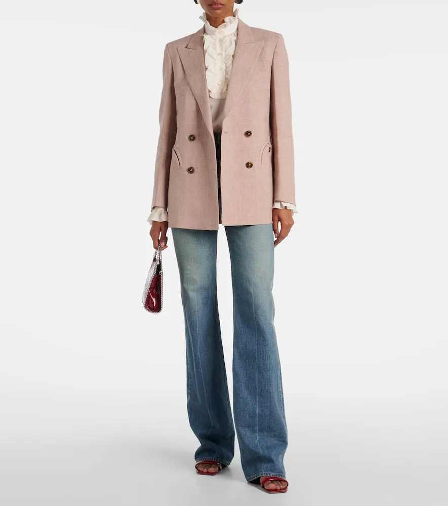 Blaze Milano Milano Spray linen and wool blazer
