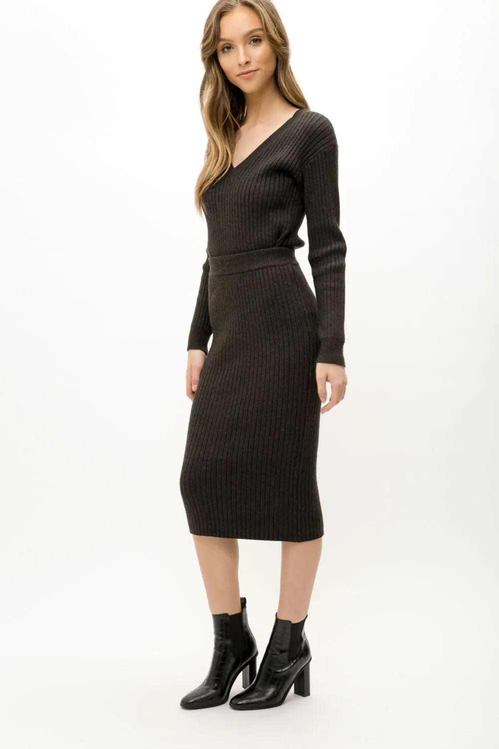 Caroline Sweater Pencil Skirt