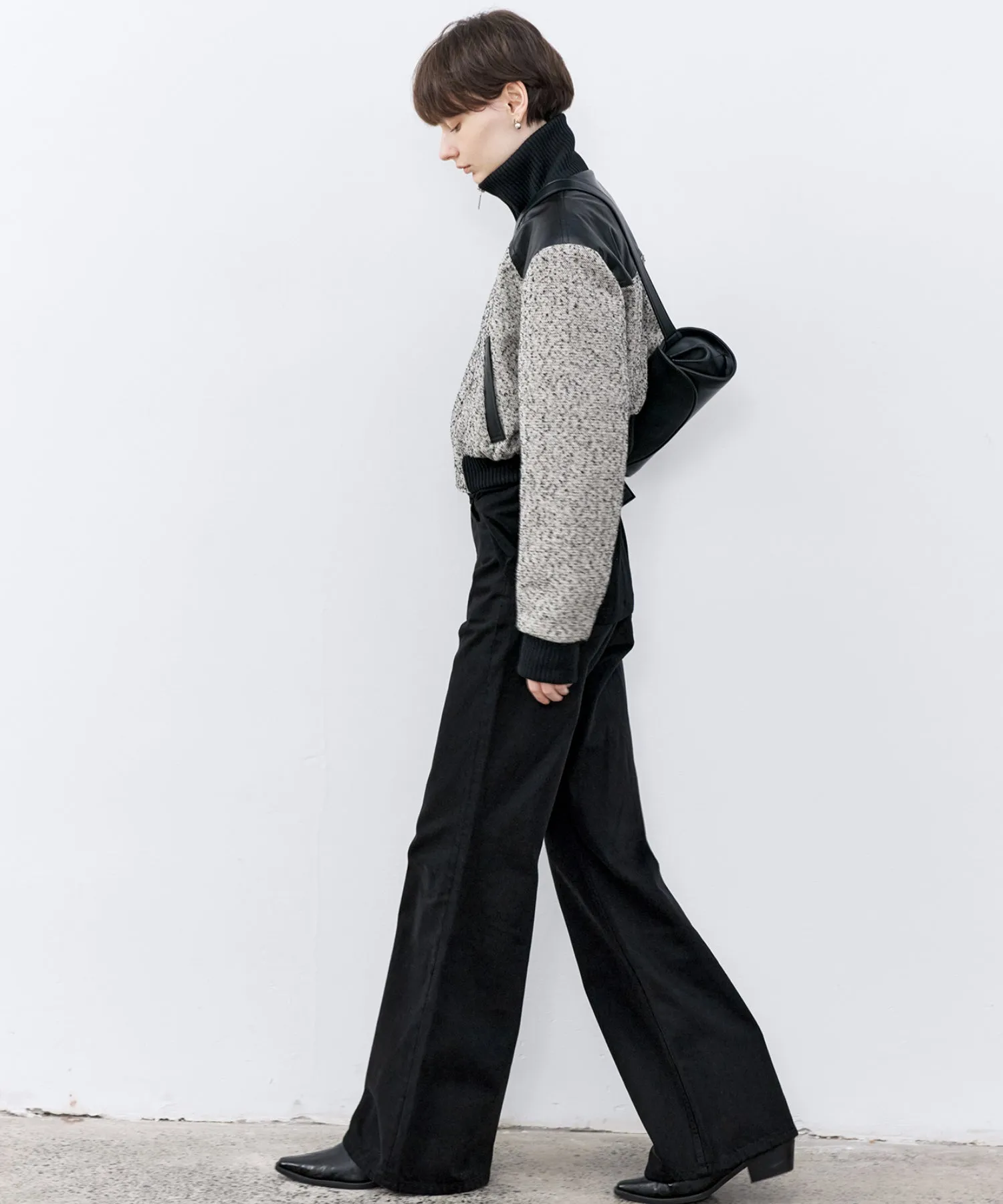 Classic Flared Denim Pants