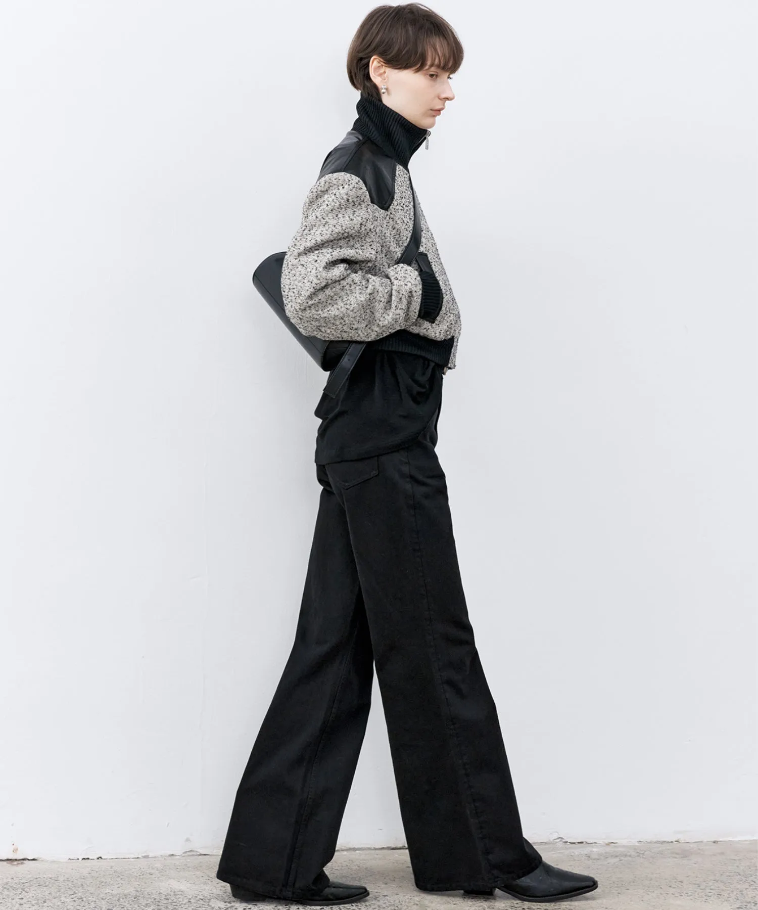 Classic Flared Denim Pants