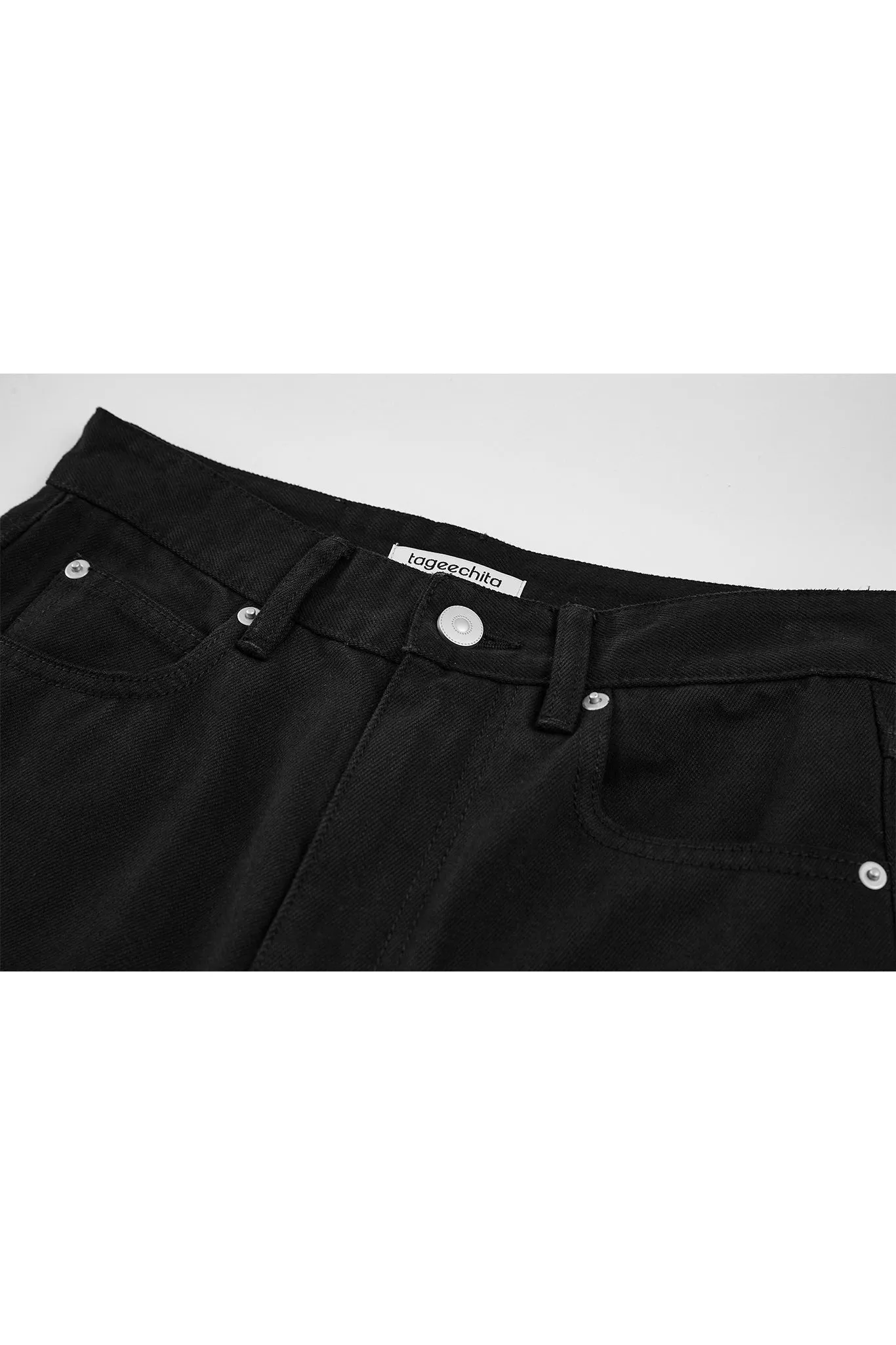 Classic Flared Denim Pants
