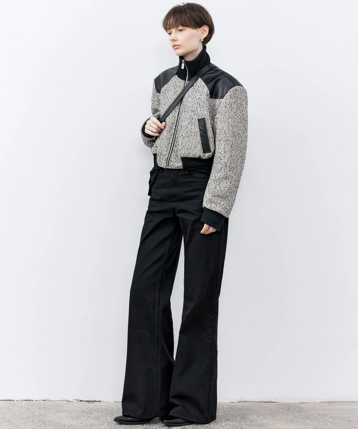 Classic Flared Denim Pants