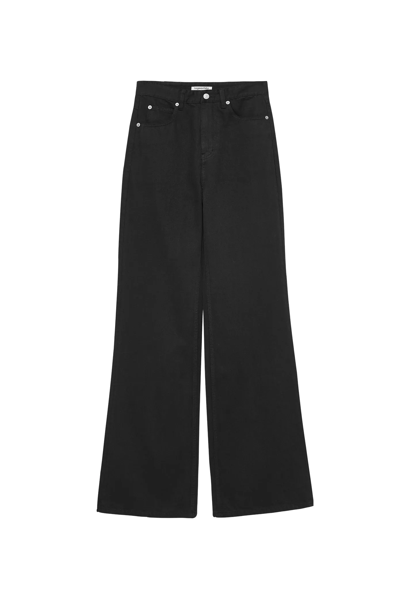 Classic Flared Denim Pants