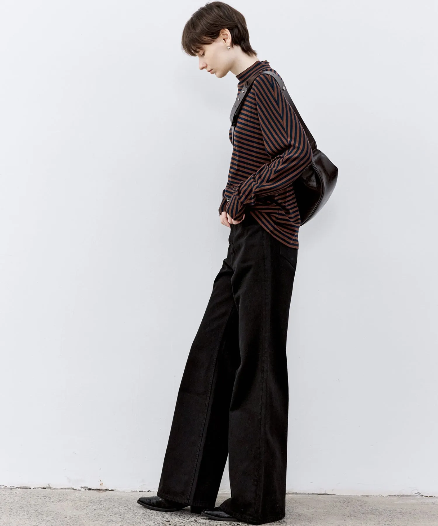 Classic Flared Denim Pants