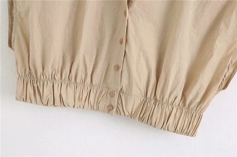 CROPPED BLOUSE