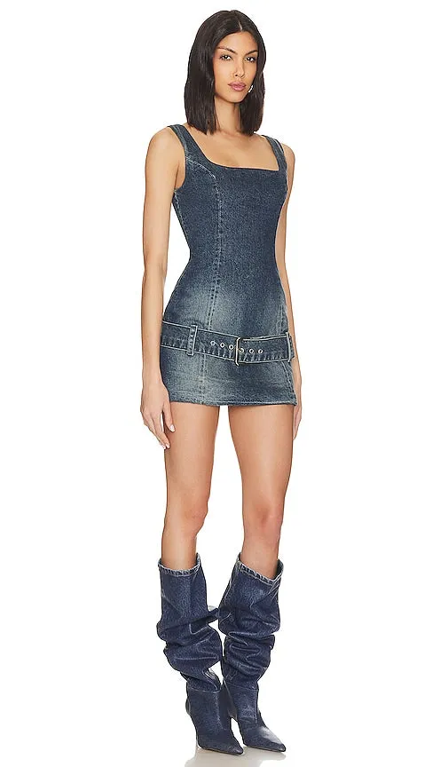 EB Denim Firefly Dress in Blue