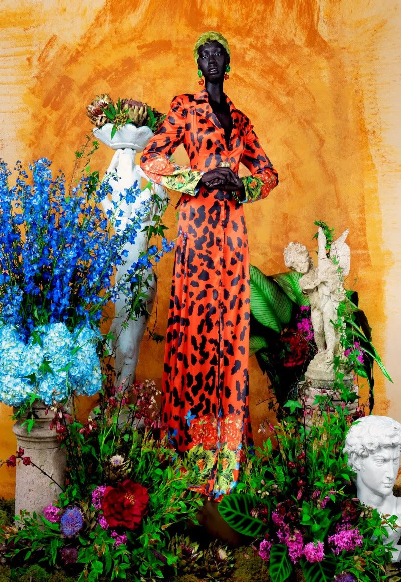 Flora Blazer Gown