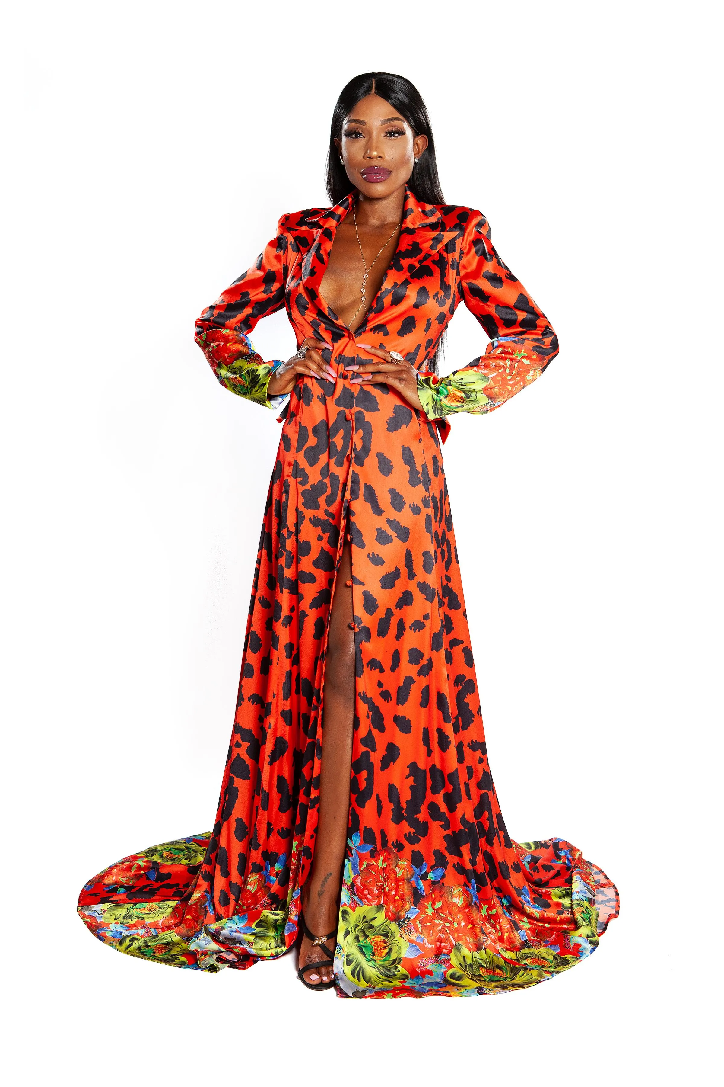 Flora Blazer Gown