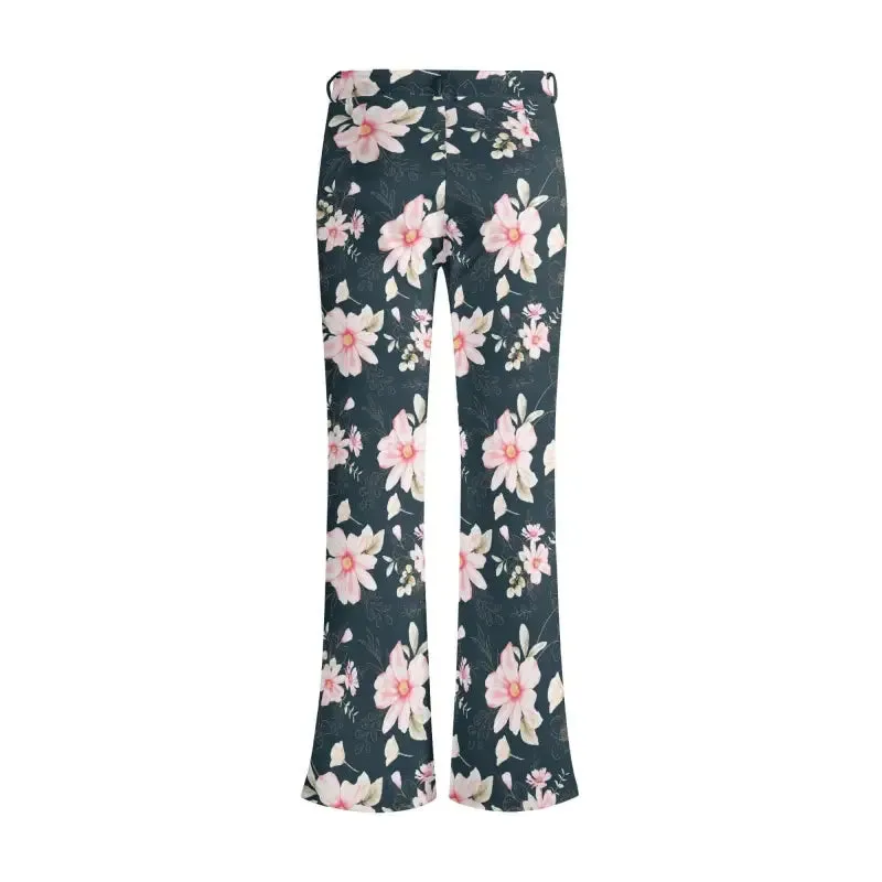 Floral Print Flare Pants for the Ultimate Garden Party Vibes