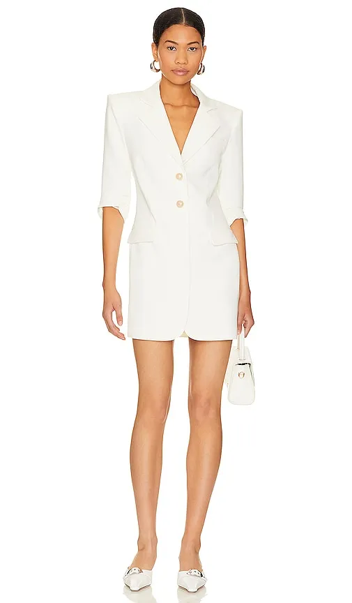 Generation Love Reina Blazer Dress in White