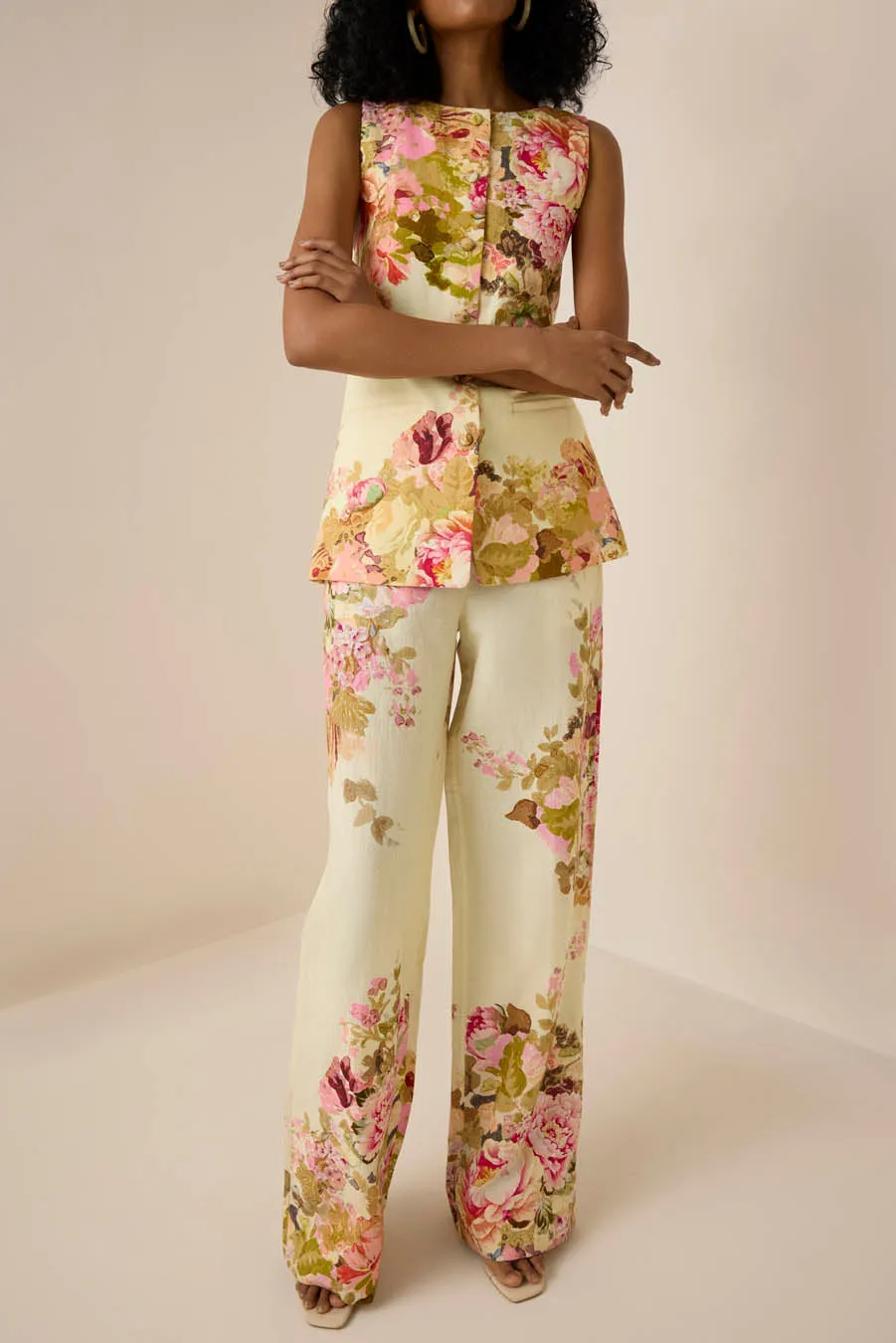 Hemant & Nandita Sama Flared Pants