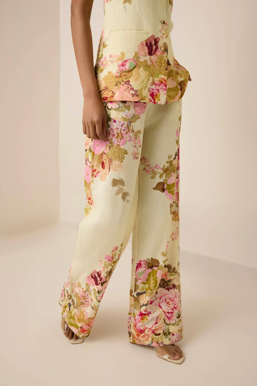 Hemant & Nandita Sama Flared Pants