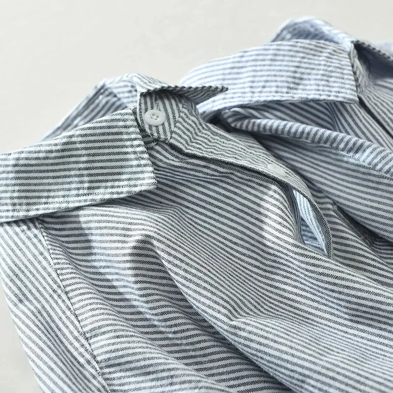 KALANI 100% COTTON BUTTON-UP