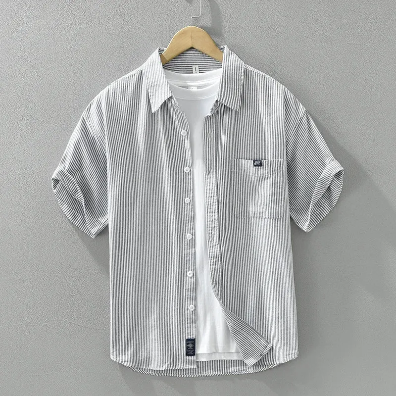 KALANI 100% COTTON BUTTON-UP