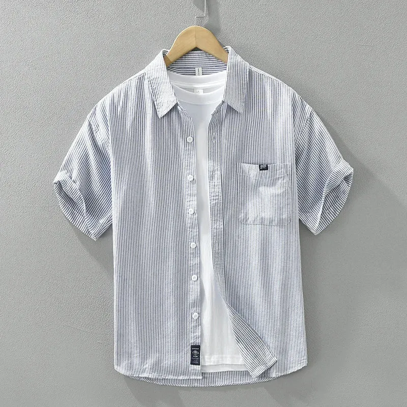 KALANI 100% COTTON BUTTON-UP