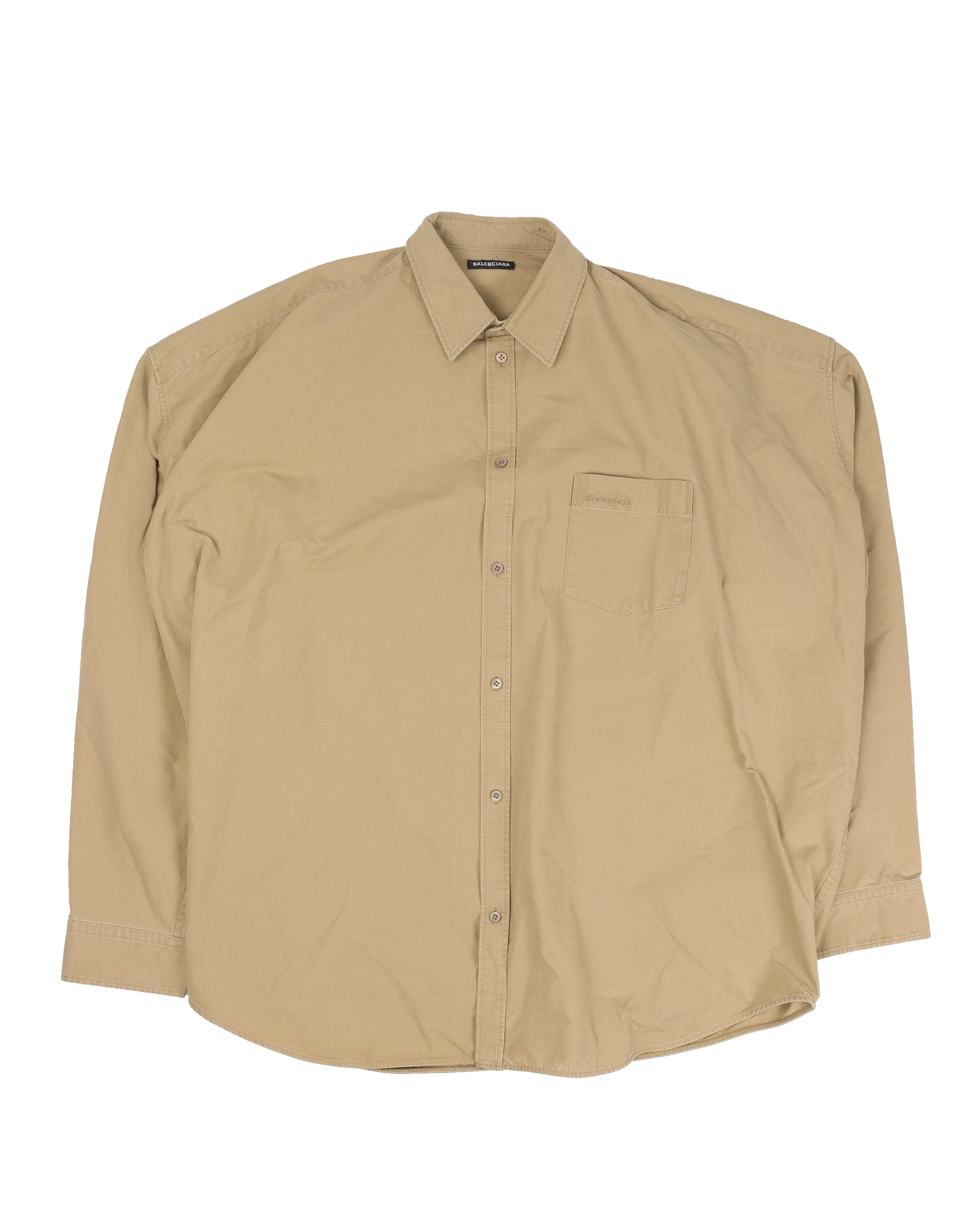 Khaki Button Up Shirt