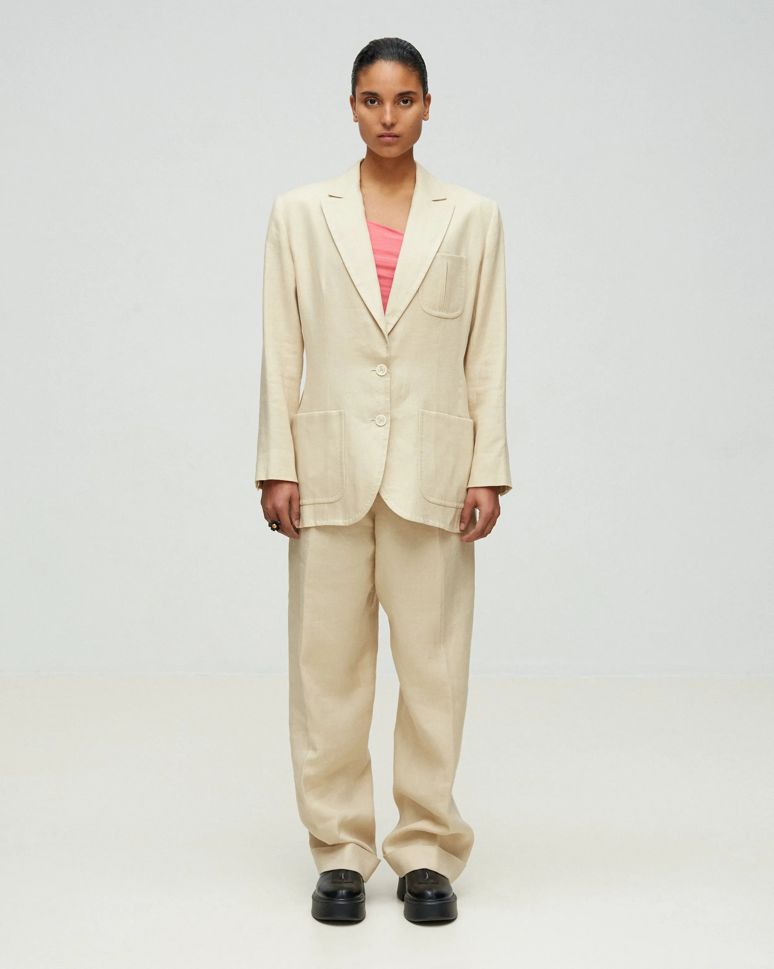 LINEN TROUSERS