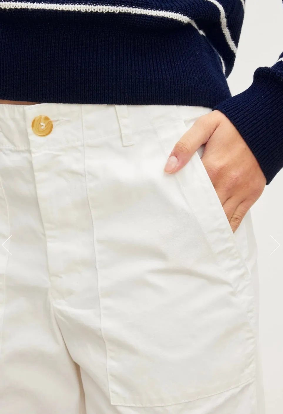 Mya Pant Ivory