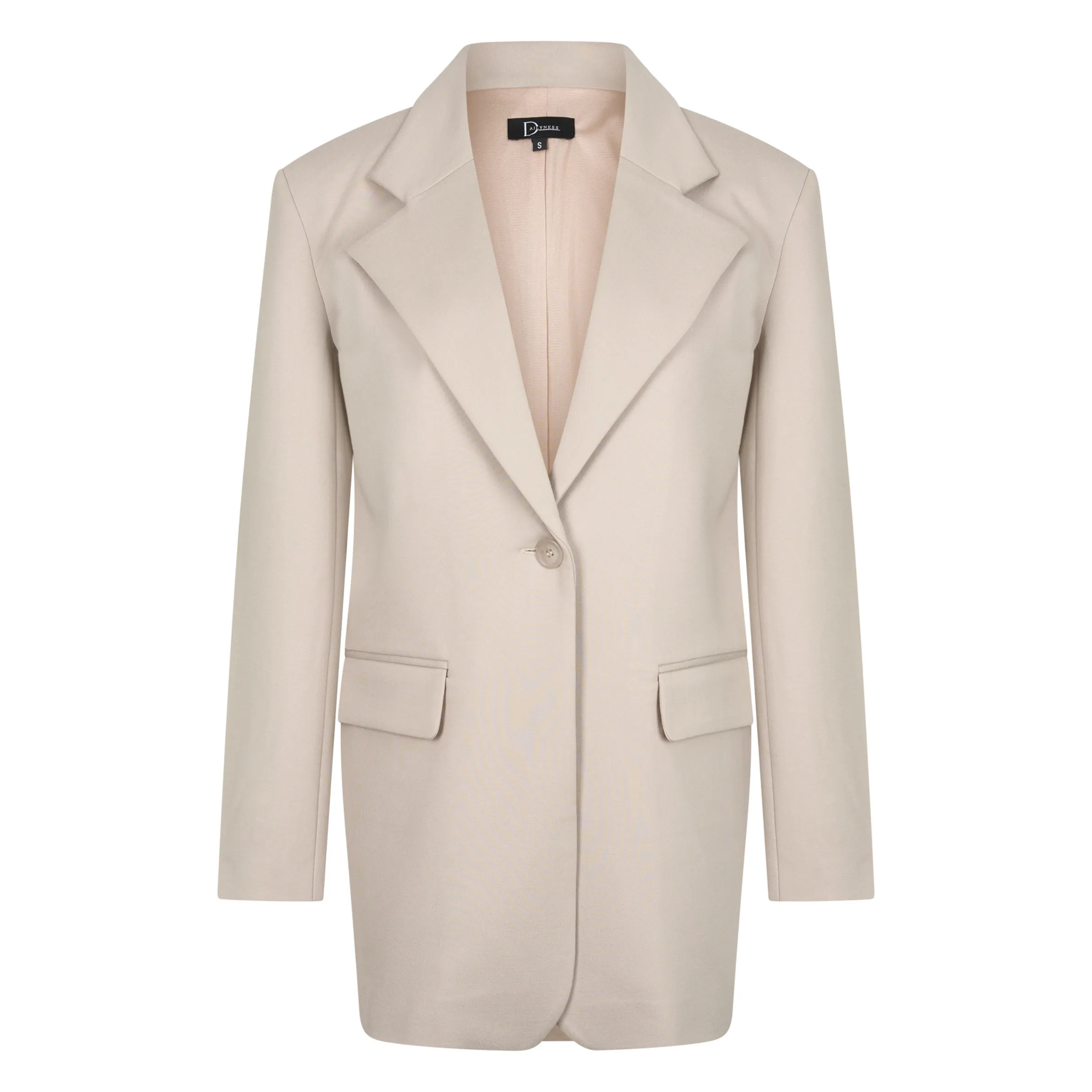 Oversized Havana Blazer Taupe/Beige