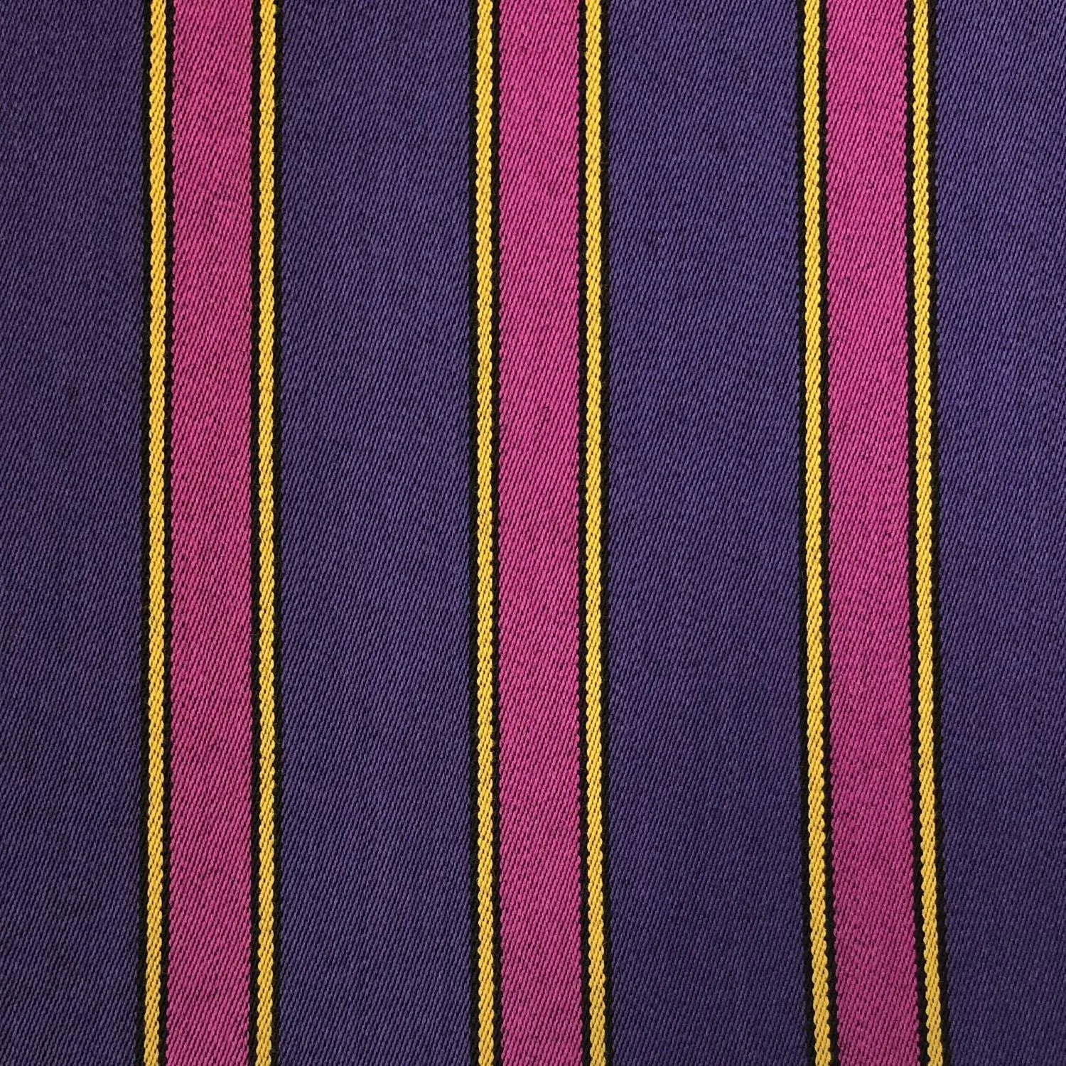 Purple With Yellow/Pink Stripe 1'' Jacketing