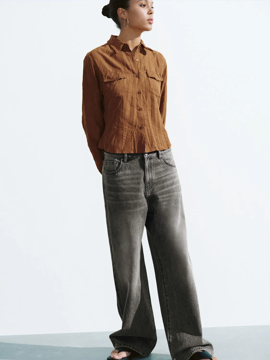 Regular Button Up Shirts