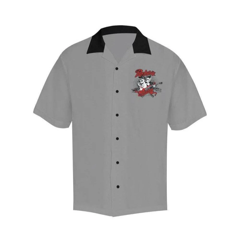 Rockabilly Never Dies Button Up Shirt