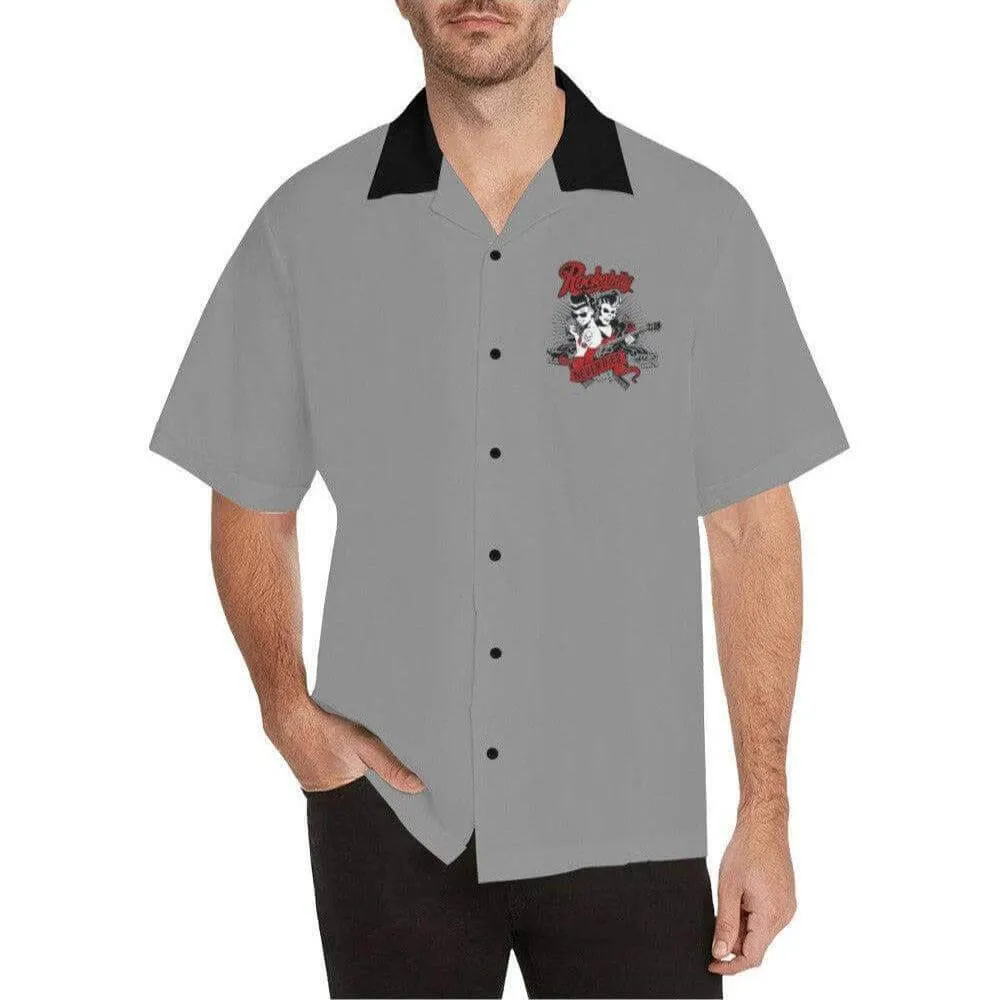 Rockabilly Never Dies Button Up Shirt