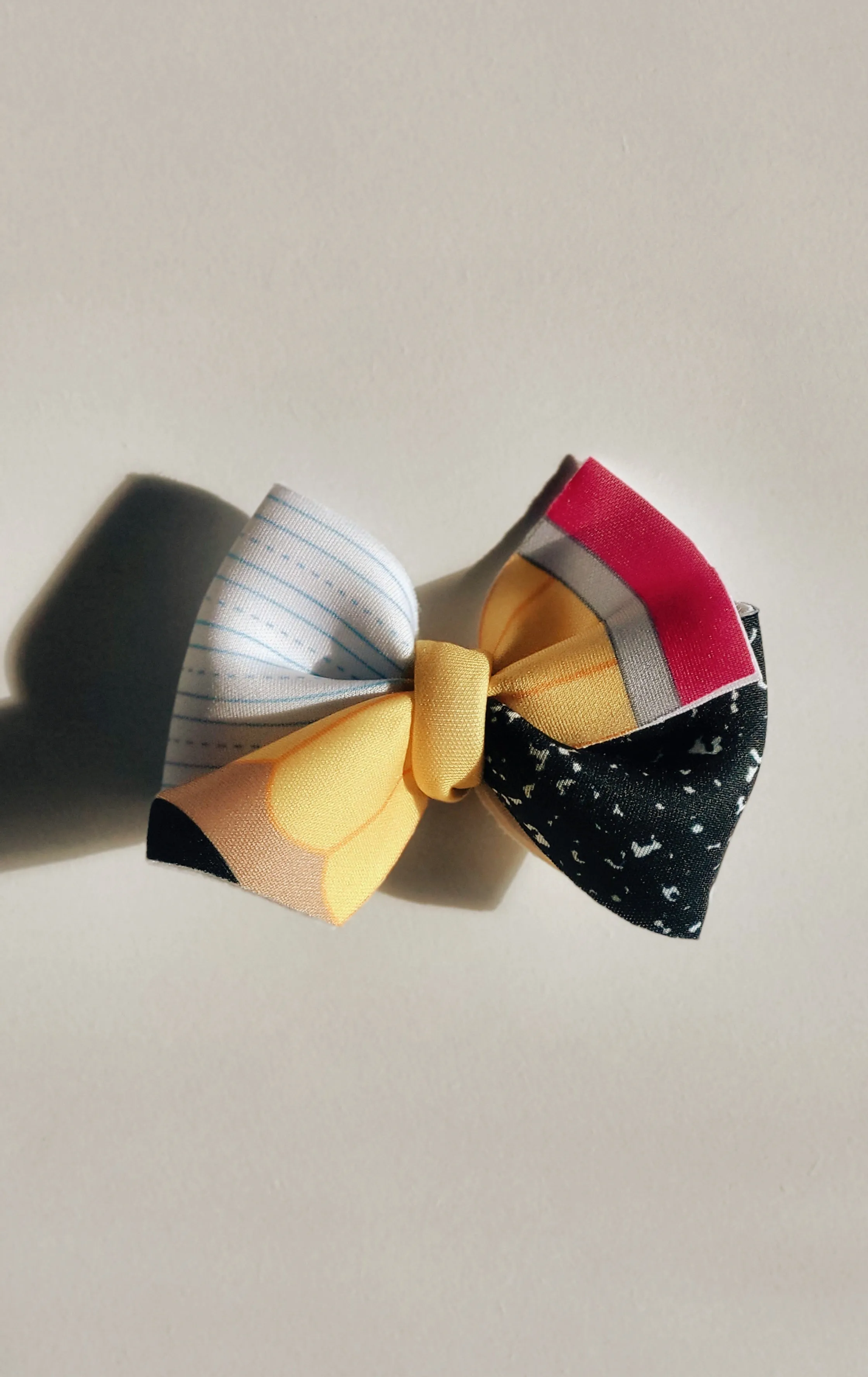 School Pencil Hair Bows