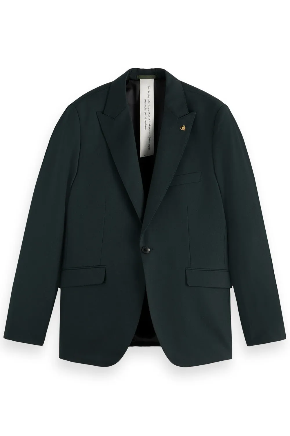 SINGLE BUTTON BLAZER Grachten Green