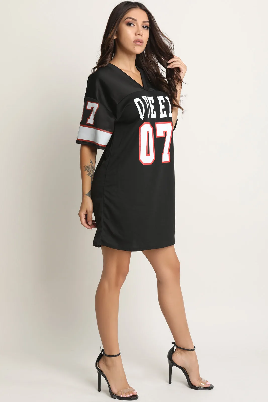 Sporty Queen T-Shirt Dress