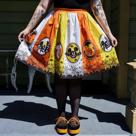 SS Disney Mic & Min Candy Corn Kitsch Sandy Skirt