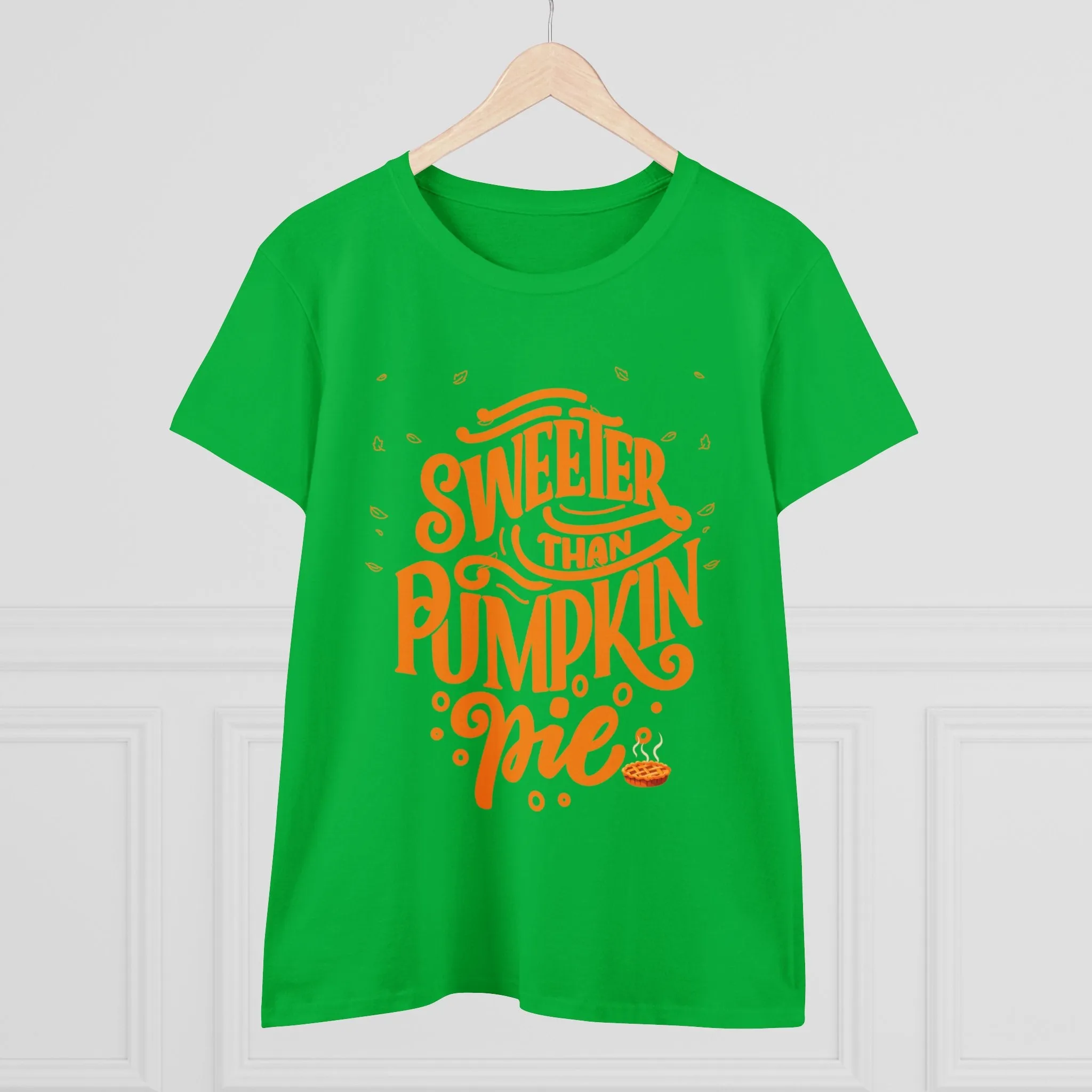 Sweeter Than Pumpkin Pie | Women's Midweight Cotton Tee