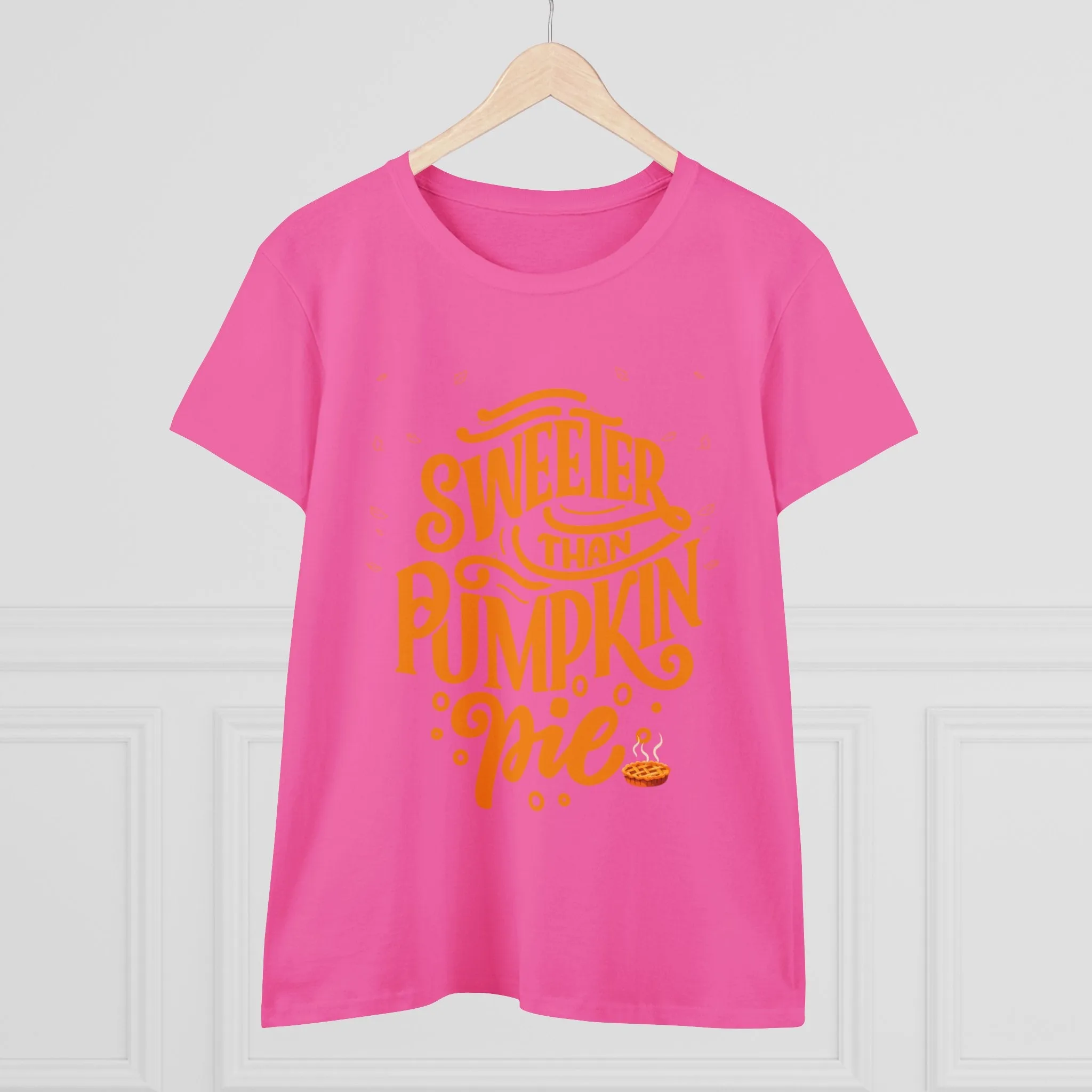 Sweeter Than Pumpkin Pie | Women's Midweight Cotton Tee