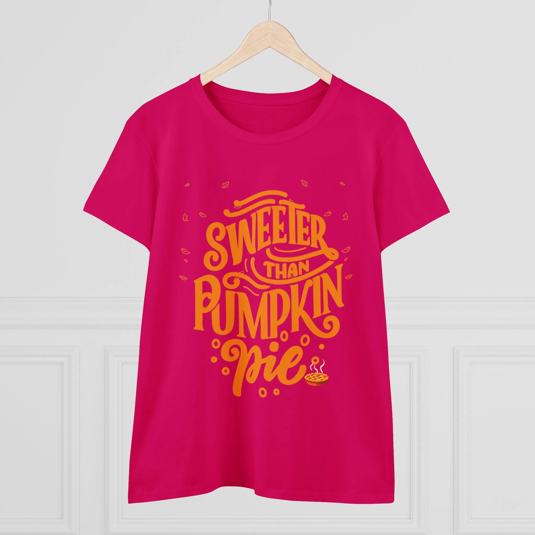 Sweeter Than Pumpkin Pie | Women's Midweight Cotton Tee
