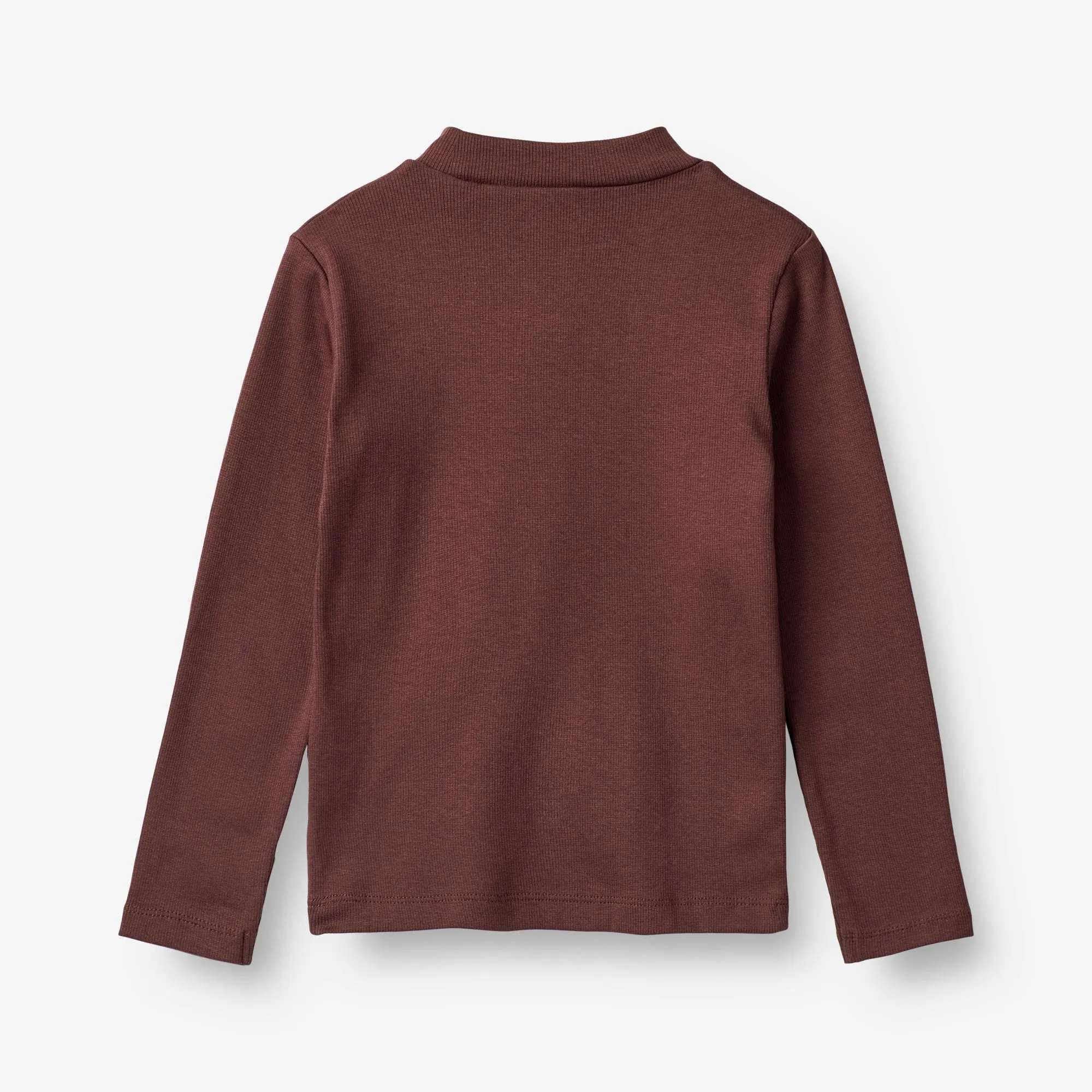 T-Shirt Rib LS Rosetta - aubergine