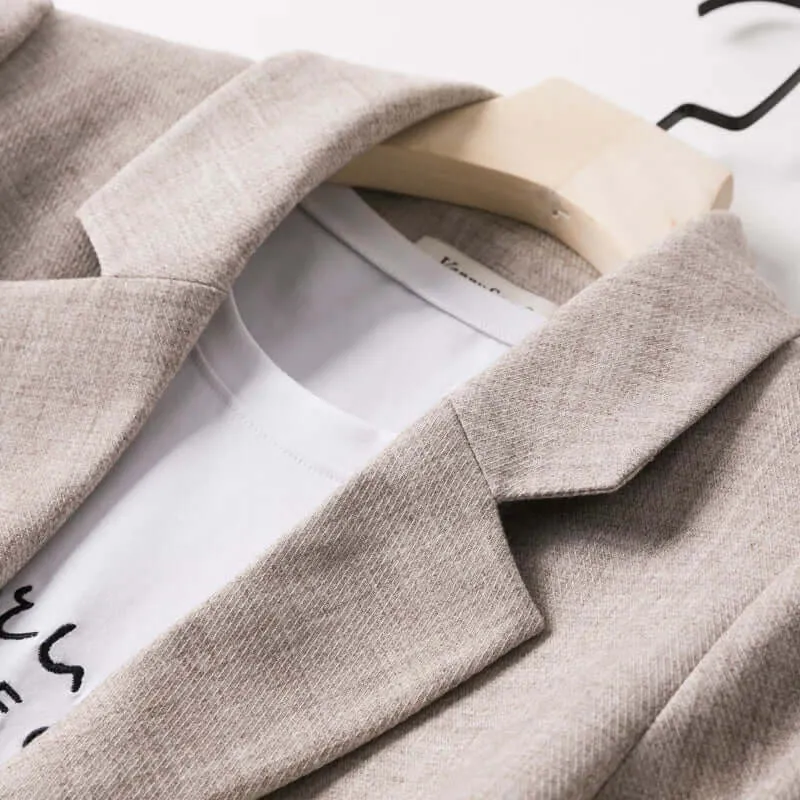 Women's Long Sleeve Casual Blazer: Tailored Fit, Versatile Style