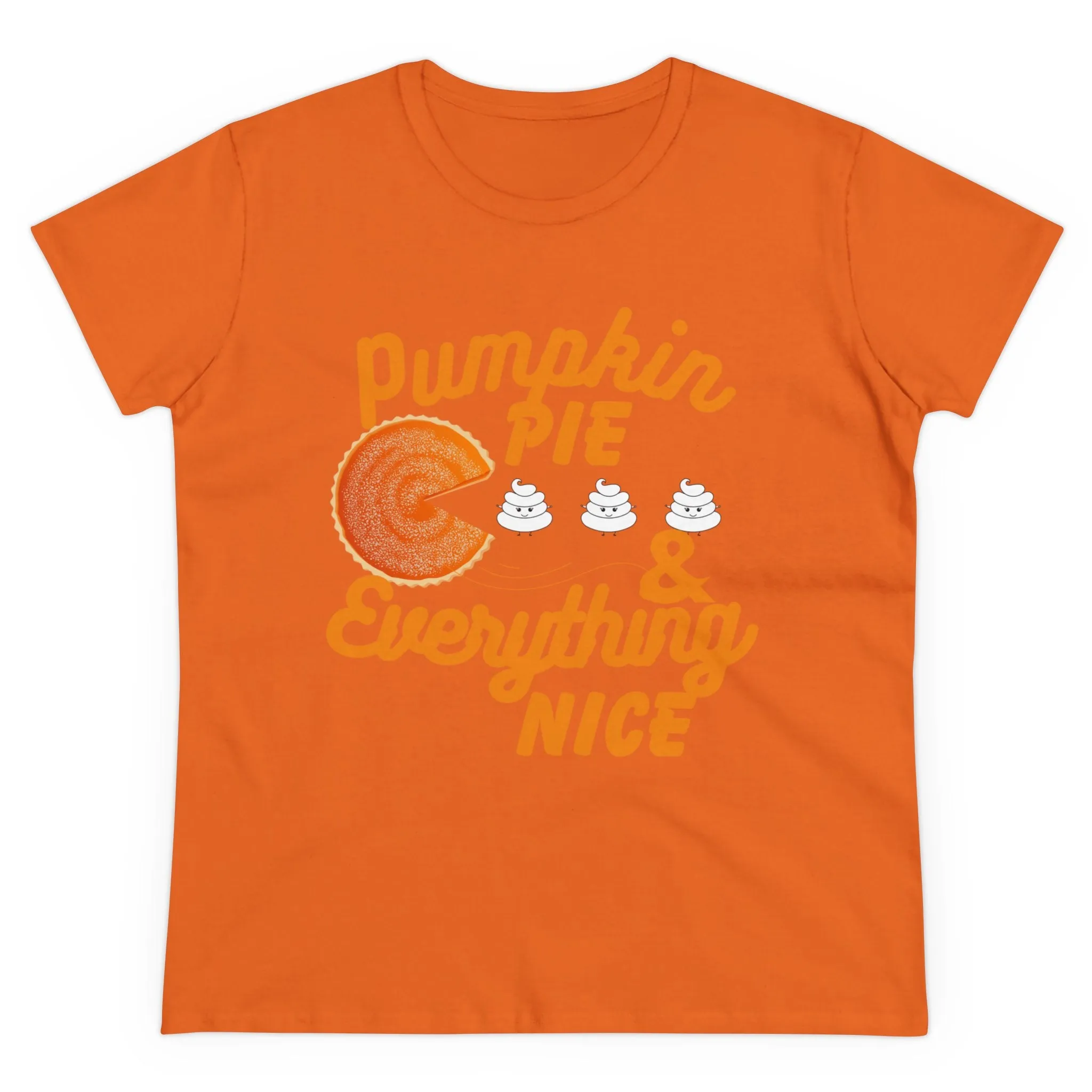 Women's Pumpkin Spice & Everything Nice | Midweight Cotton Tee