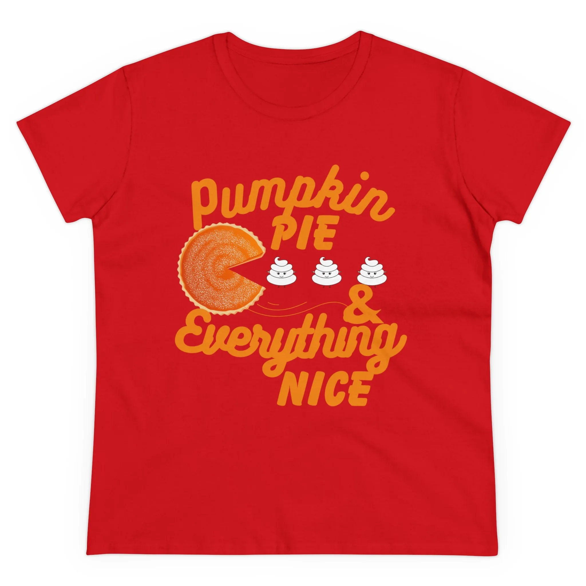 Women's Pumpkin Spice & Everything Nice | Midweight Cotton Tee