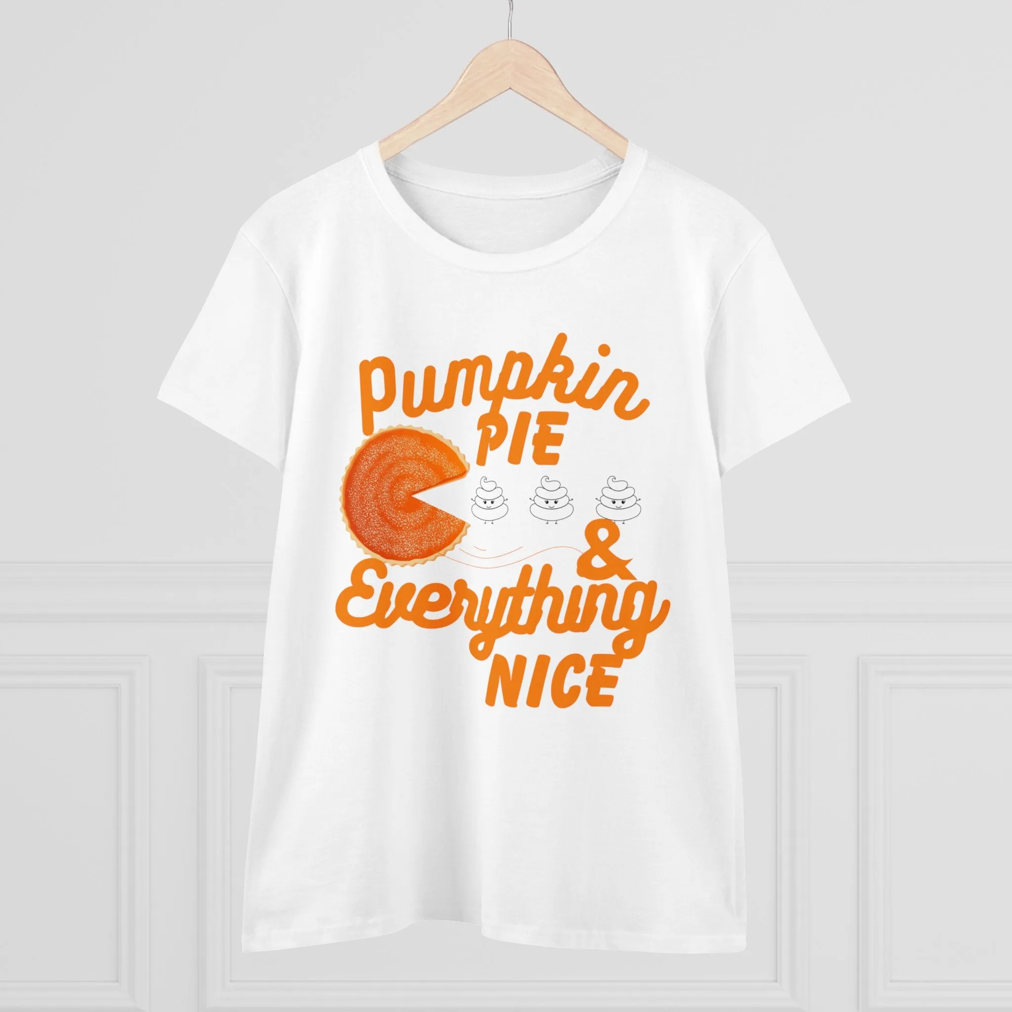 Women's Pumpkin Spice & Everything Nice | Midweight Cotton Tee