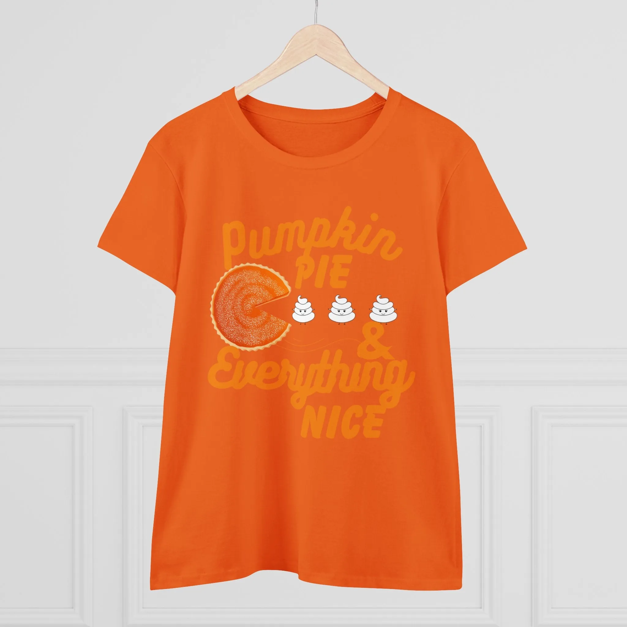 Women's Pumpkin Spice & Everything Nice | Midweight Cotton Tee