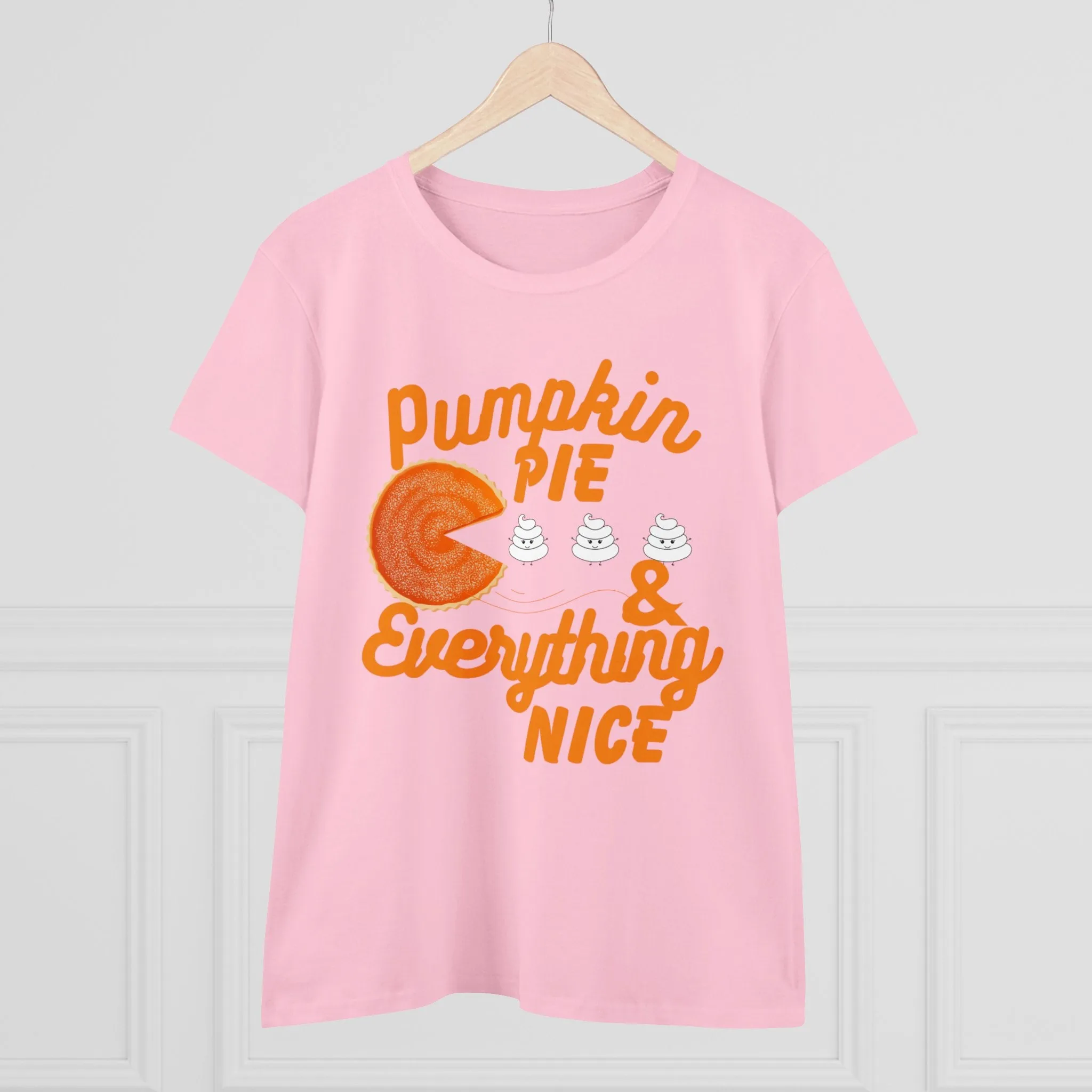 Women's Pumpkin Spice & Everything Nice | Midweight Cotton Tee